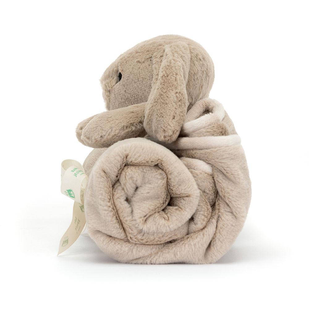 Peluche Bébé Jellycat Bashful Bunny Blankie,56cm x 70cm x 9cm Beige | 54130-MSAN