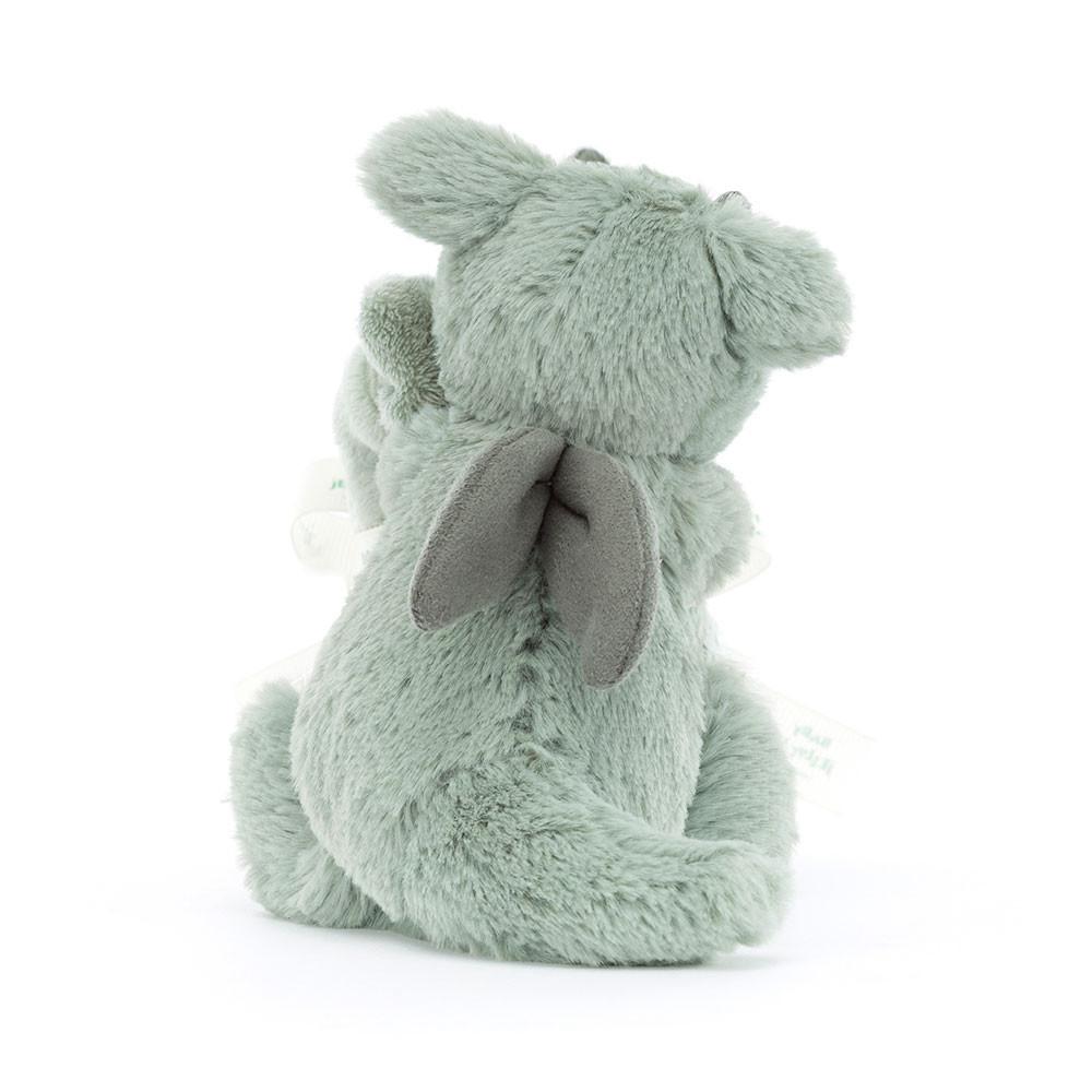 Peluche Bébé Jellycat Bashful Dragon,15cm x 34cm x 34cm Vert | 86904-BYRJ