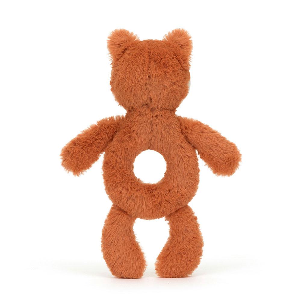 Peluche Bébé Jellycat Bashful Fox Cub Ring Rattle,18cm x 8cm x 2cm Orange | 59817-IYHF