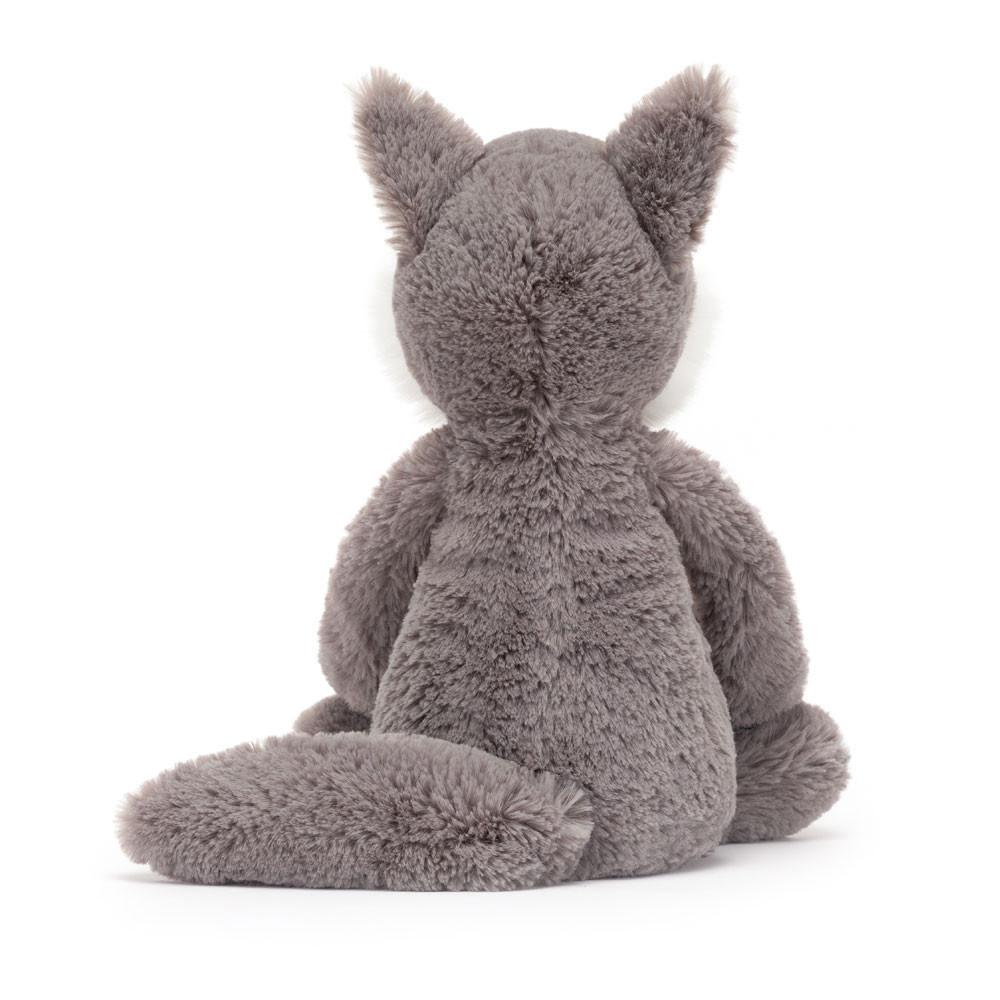 Peluche Bébé Jellycat Peluche Bashful Wolf,31cm x 12cm x 9cm Grise | 71640-TOIF