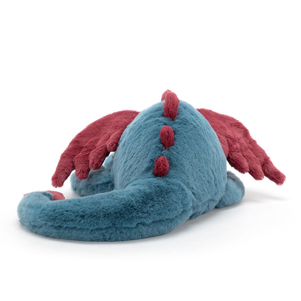 Peluche Bébé Jellycat Peluche Dexter Dragon,8cm x 8cm x 30cm Bleu | 63749-XEBT