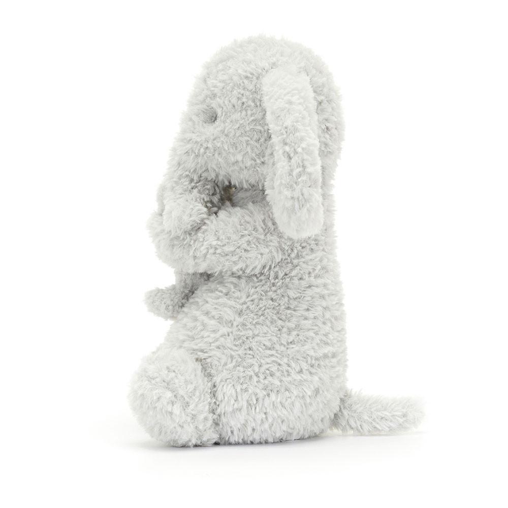 Peluche Bébé Jellycat Peluche Huddles Elephant,26cm x 14cm x 10cm Grise | 98421-ZDUR