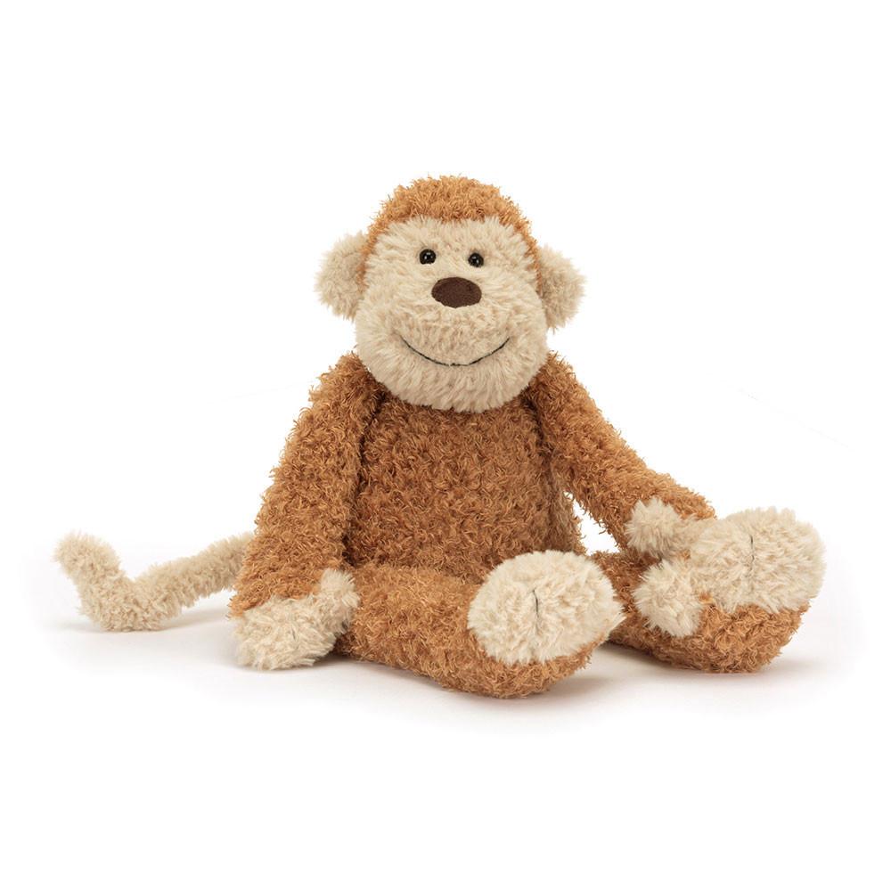 Peluche Bébé Jellycat Peluche Junglie Monkey,45cm x 17cm x 13cm Orange | 20613-EYMB