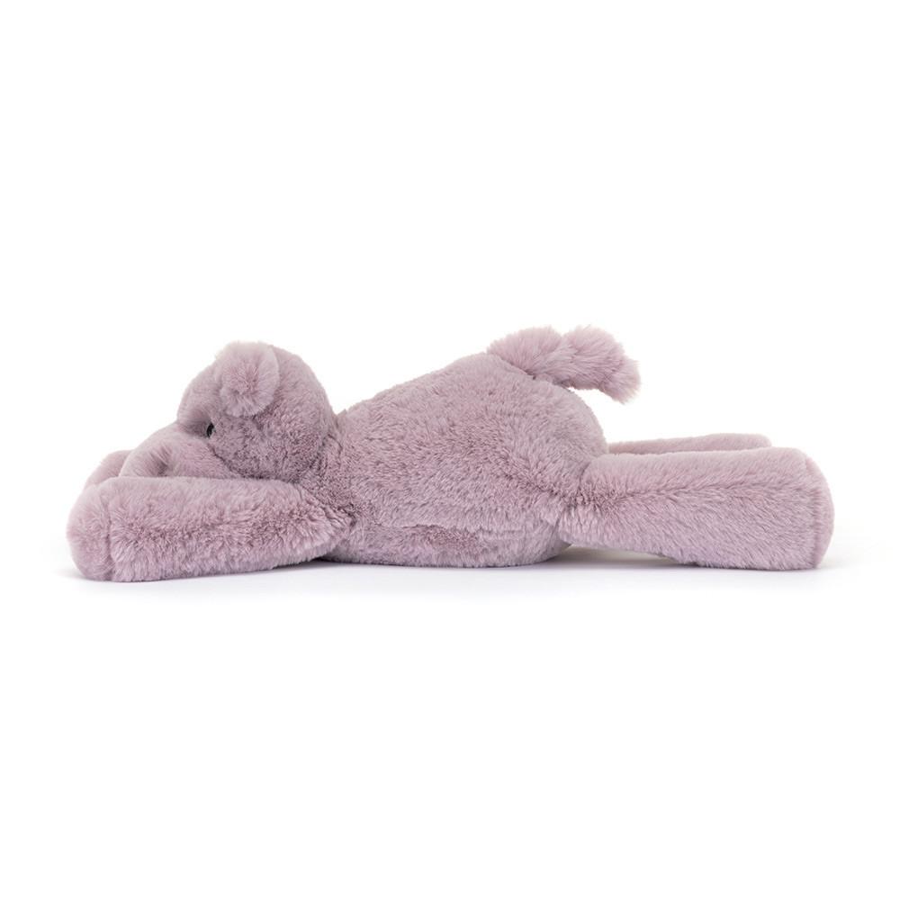 Peluche Bébé Jellycat Peluche Smudge Hippo,13cm x 11cm x 24cm Violette | 27510-STHK