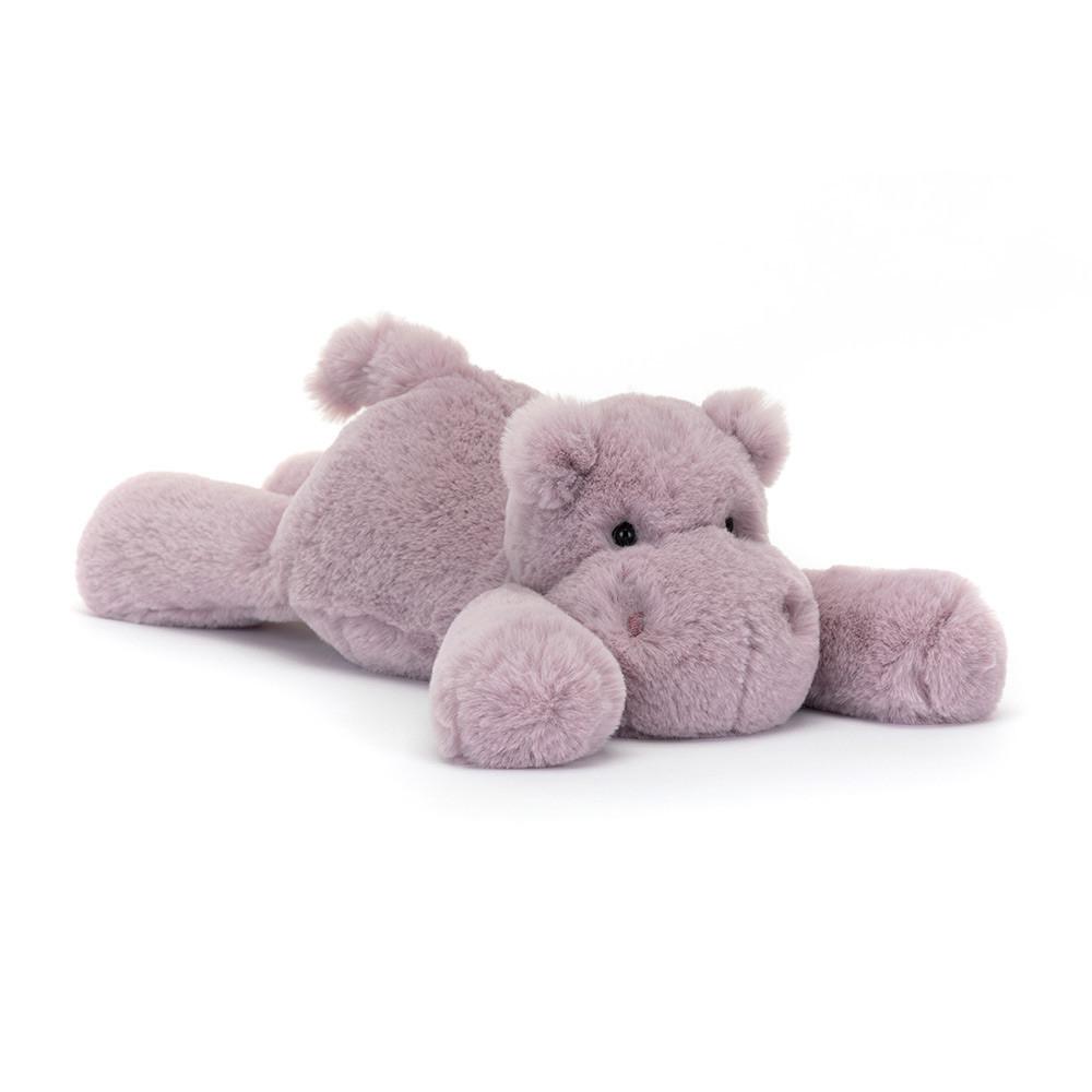 Peluche Bébé Jellycat Peluche Smudge Hippo,13cm x 11cm x 24cm Violette | 27510-STHK