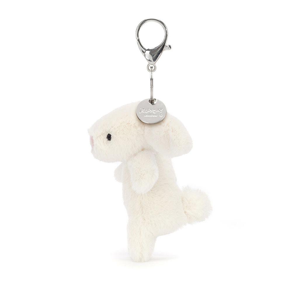 Peluche Breloque De Sac Jellycat Bashful Bunny Cream,15cm x 4cm x 3cm Blanche | 45162-NRPI