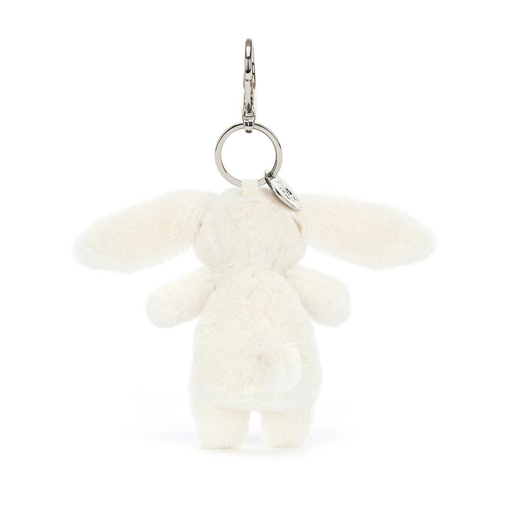 Peluche Breloque De Sac Jellycat Bashful Bunny Cream,15cm x 4cm x 3cm Blanche | 45162-NRPI