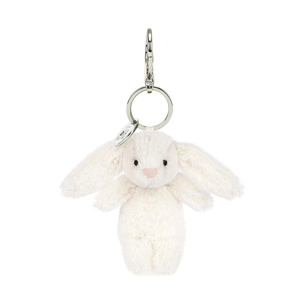 Peluche Breloque De Sac Jellycat Bashful Bunny Cream,15cm x 4cm x 3cm Blanche | 45162-NRPI