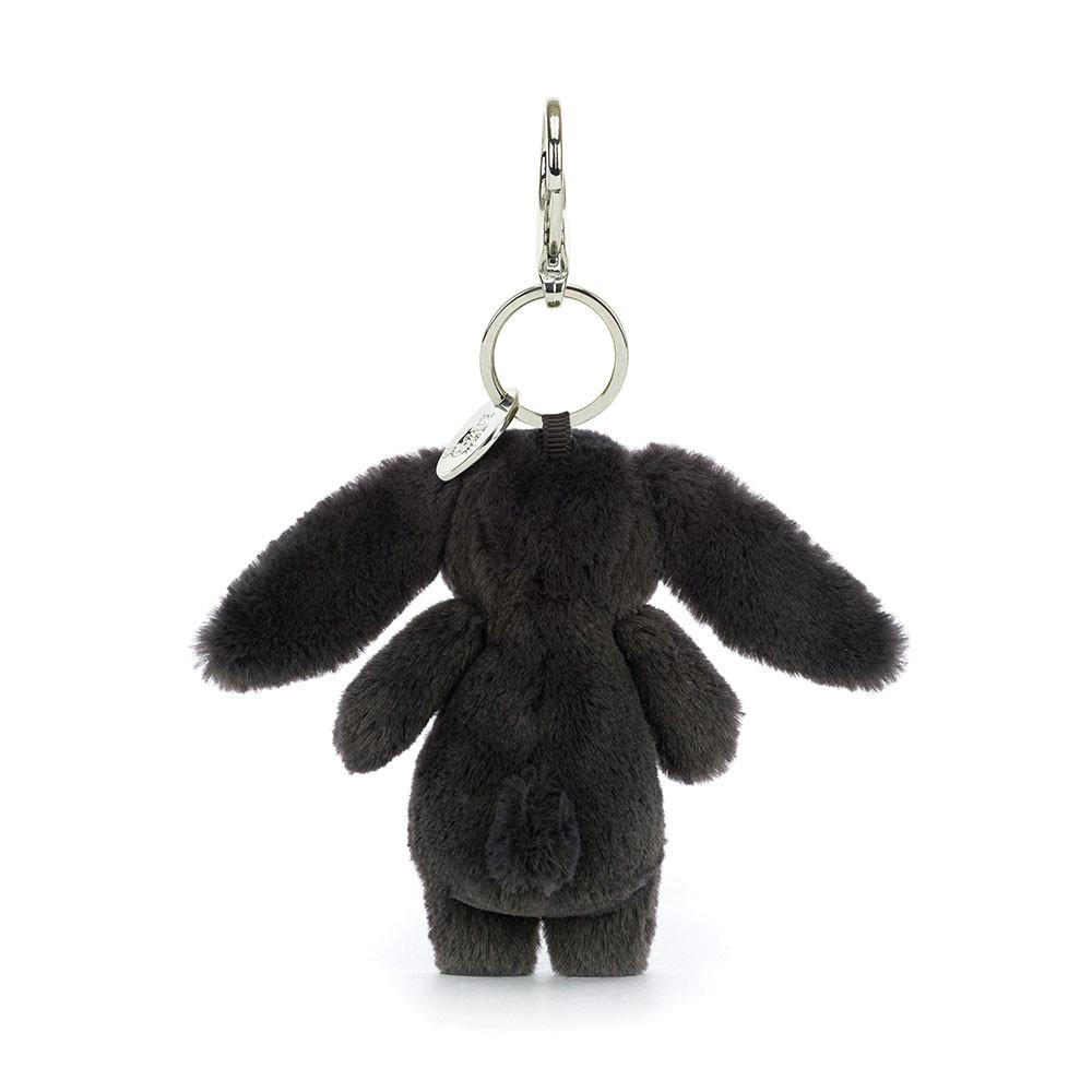 Peluche Breloque De Sac Jellycat Bashful Bunny Inky,15cm x 4cm x 3cm Noir | 64138-SJYN