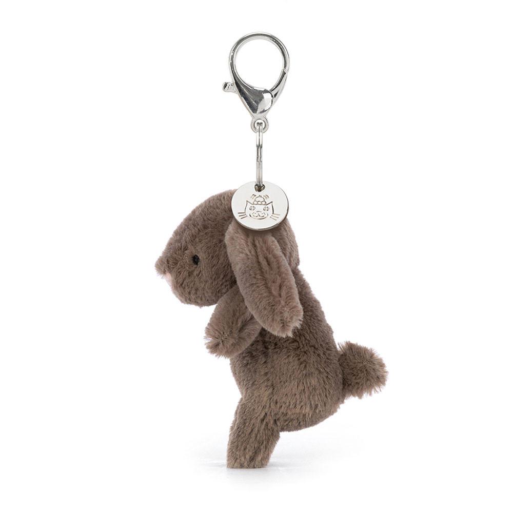 Peluche Breloque De Sac Jellycat Bashful Bunny Truffle,15cm x 4cm x 3cm Marron | 28315-BKNG