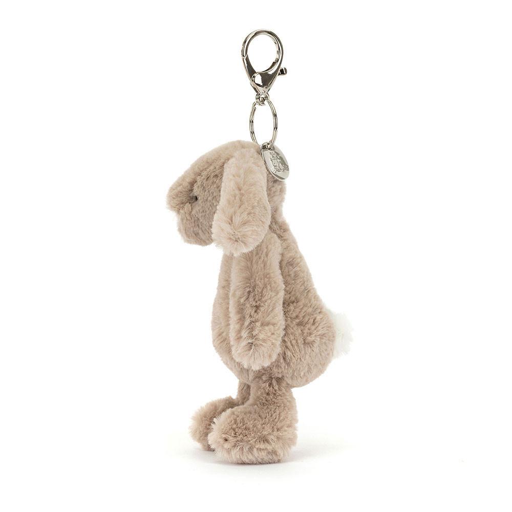 Peluche Breloque De Sac Jellycat Bashful Bunny,18cm x 5cm x 4cm Beige | 84730-JSZK