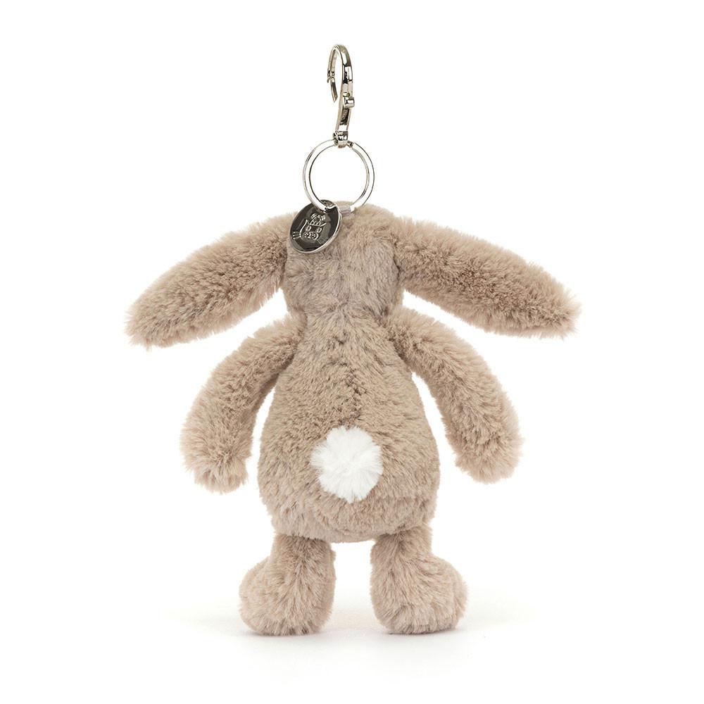 Peluche Breloque De Sac Jellycat Bashful Bunny,18cm x 5cm x 4cm Beige | 84730-JSZK