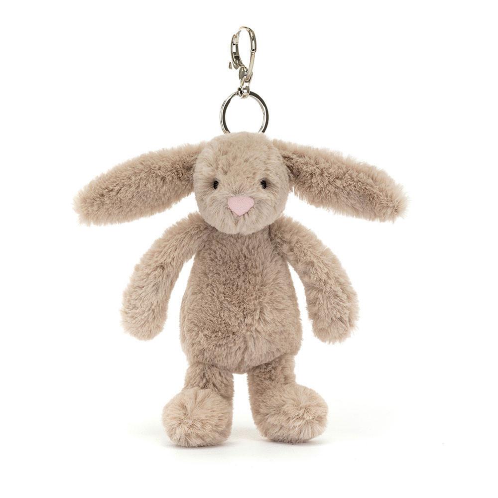 Peluche Breloque De Sac Jellycat Bashful Bunny,18cm x 5cm x 4cm Beige | 84730-JSZK