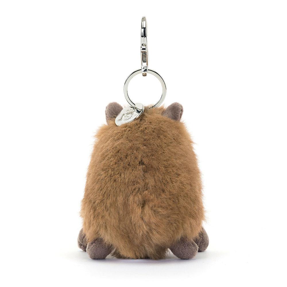 Peluche Breloque De Sac Jellycat Clyde Capybara,14cm x 6cm x 10cm Marron | 87260-FDYE