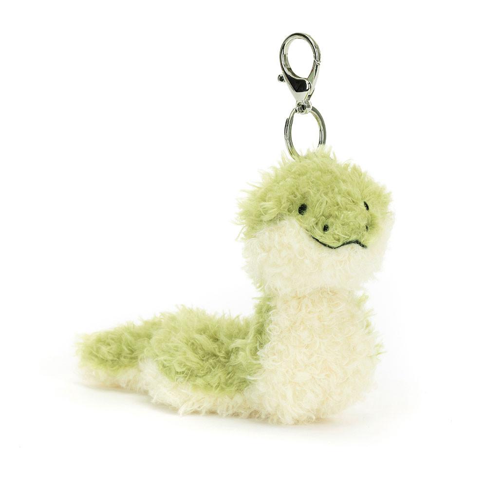 Peluche Breloque De Sac Jellycat Little Snake,16cm x 5cm x 16cm Vert | 38051-DPTR