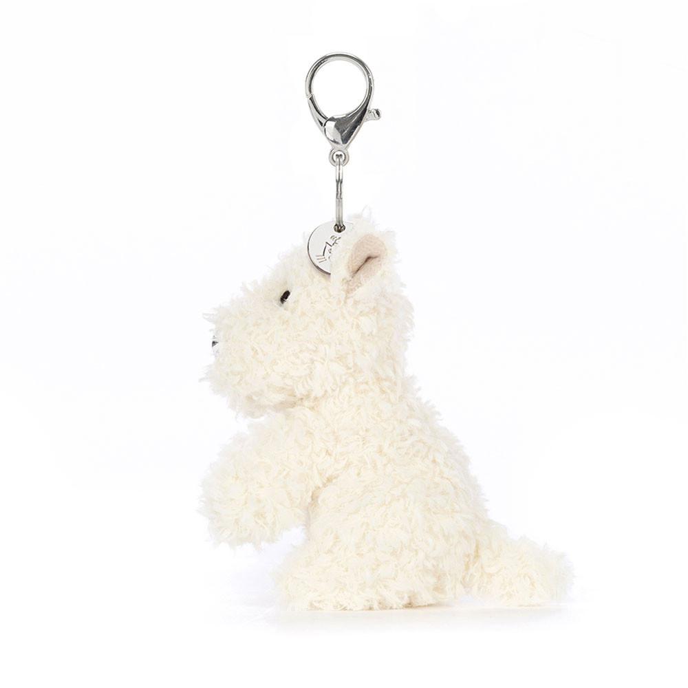 Peluche Breloque De Sac Jellycat Munro Scottie Dog,16cm x 6cm x 5cm Blanche | 51943-SWLR