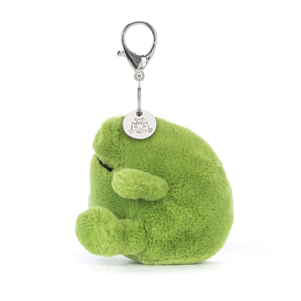 Peluche Breloque De Sac Jellycat Ricky Rain Frog,14cm x 8cm x 8cm Vert | 80412-FVHA