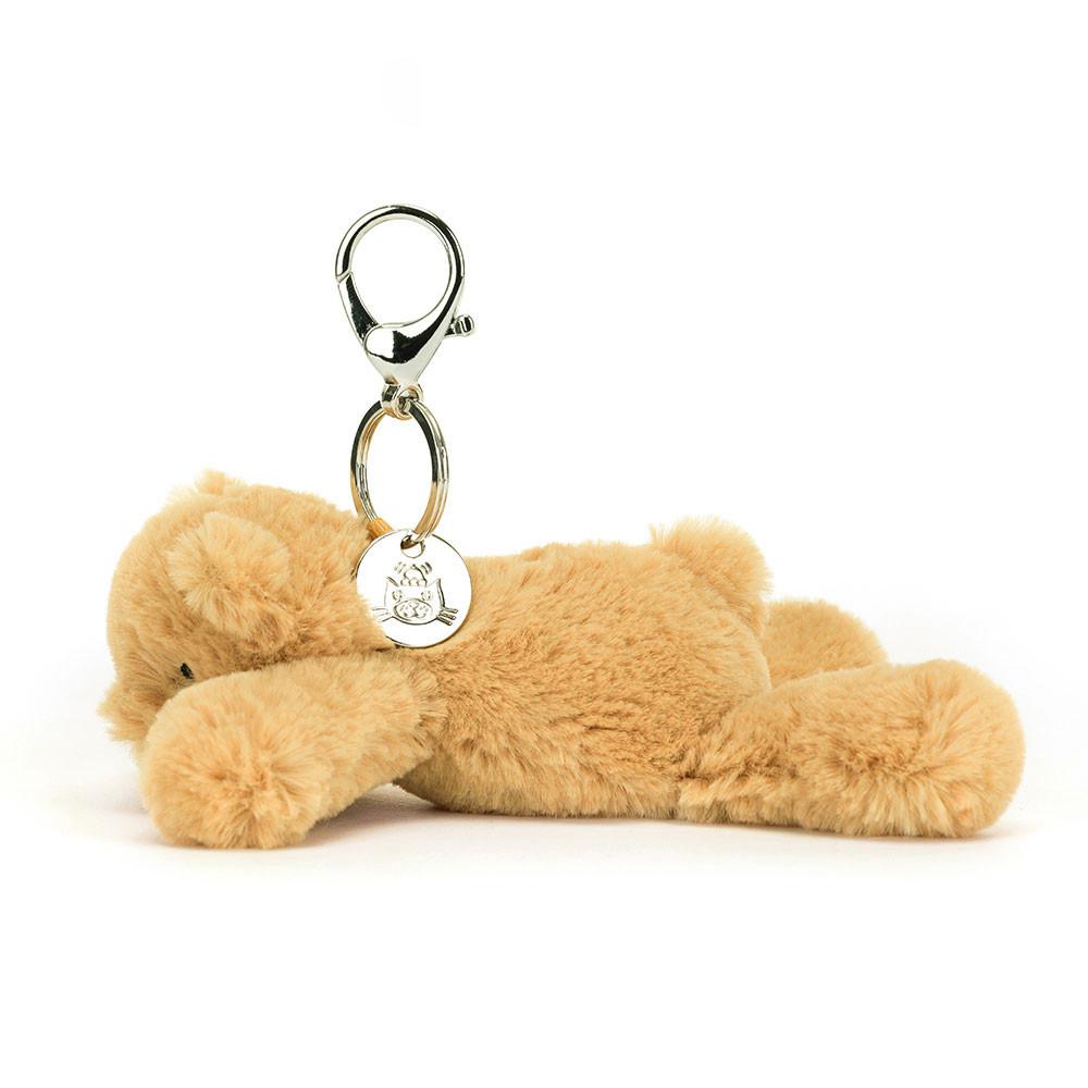 Peluche Breloque De Sac Jellycat Smudge Bear,13cm x 6cm x 16cm Marron | 36951-JGWV