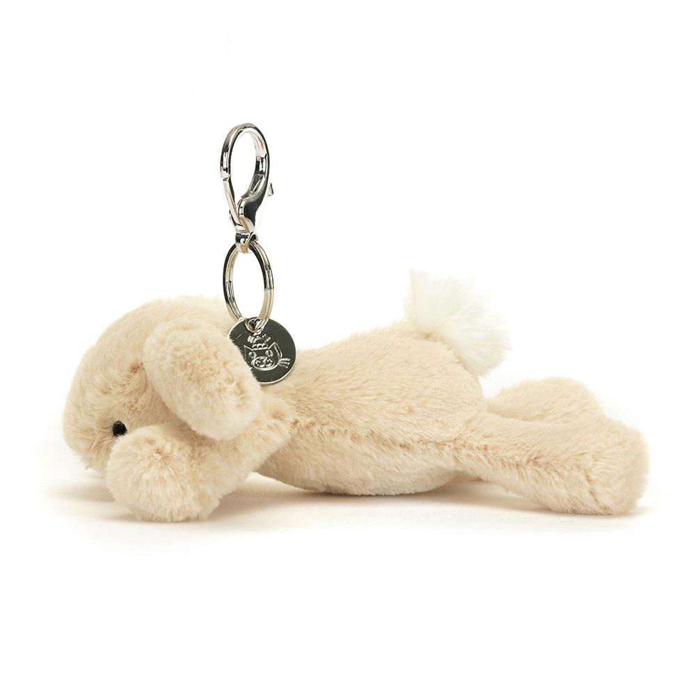 Peluche Breloque De Sac Jellycat Smudge Rabbit,13cm x 6cm x 16cm Beige | 09628-MWUH