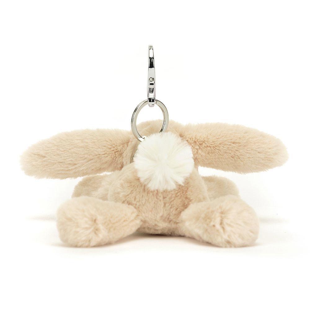 Peluche Breloque De Sac Jellycat Smudge Rabbit,13cm x 6cm x 16cm Beige | 09628-MWUH