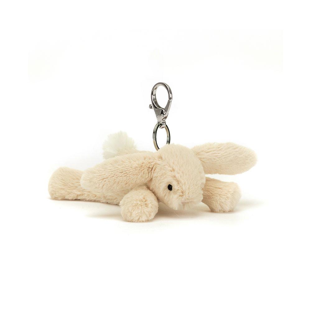 Peluche Breloque De Sac Jellycat Smudge Rabbit,13cm x 6cm x 16cm Beige | 09628-MWUH