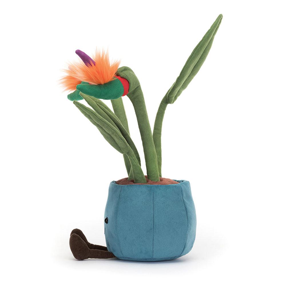 Plantes Jellycat Peluche Amuseables Bird of Paradise,38cm x 17cm x 14cm Vert | 20793-IWZN
