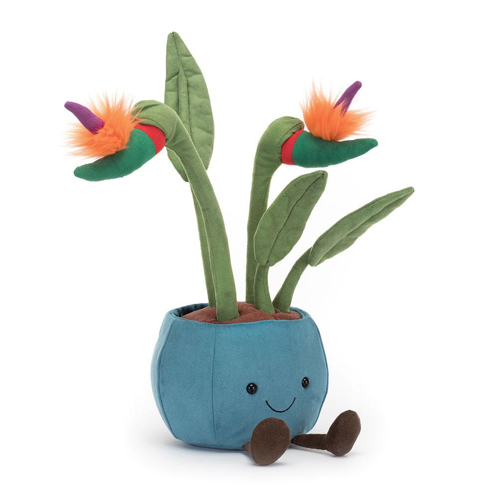 Plantes Jellycat Peluche Amuseables Bird of Paradise,38cm x 17cm x 14cm Vert | 20793-IWZN