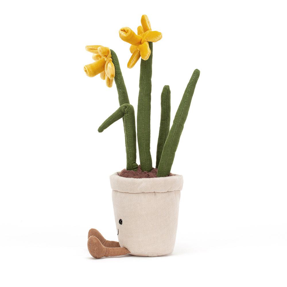 Plantes Jellycat Peluche Amuseables Daffodil,30cm x 8cm x 7cm Jaune | 53609-KCGN