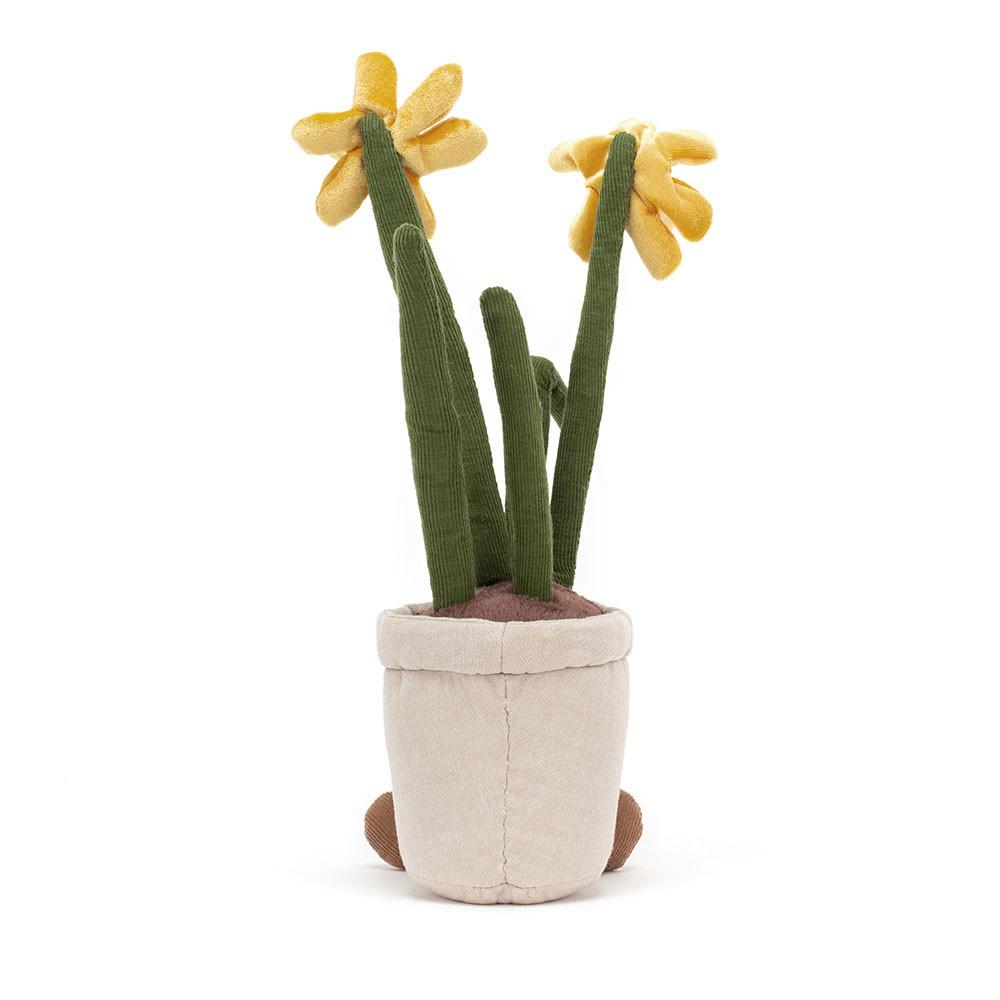 Plantes Jellycat Peluche Amuseables Daffodil,30cm x 8cm x 7cm Jaune | 53609-KCGN