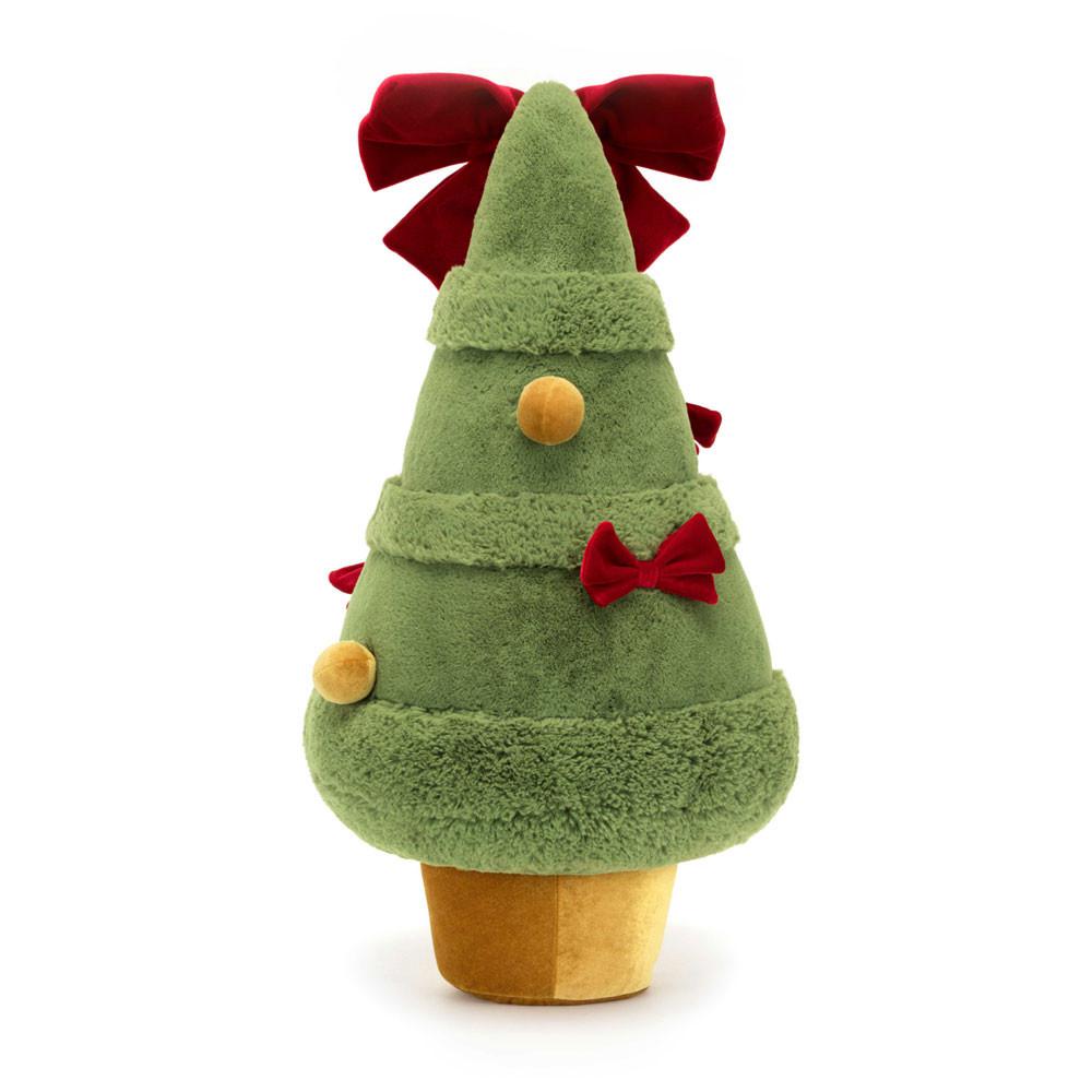 Plantes Jellycat Peluche Amuseables Decorated Christmas Tree,55cm x 27cm x 27cm Vert | 19804-ATKG