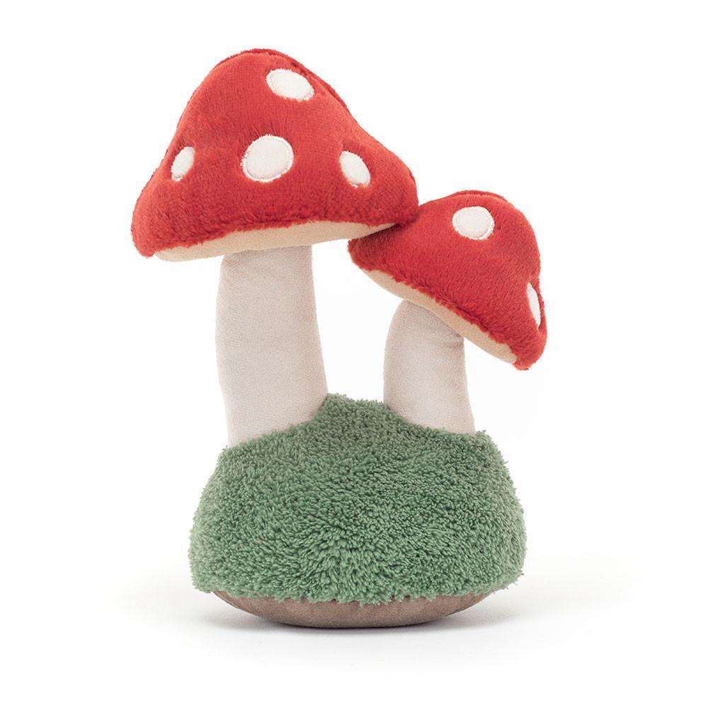 Plantes Jellycat Peluche Amuseables Pair of Toadstools,25cm x 13cm x 11cm Rouge | 94731-VPFN
