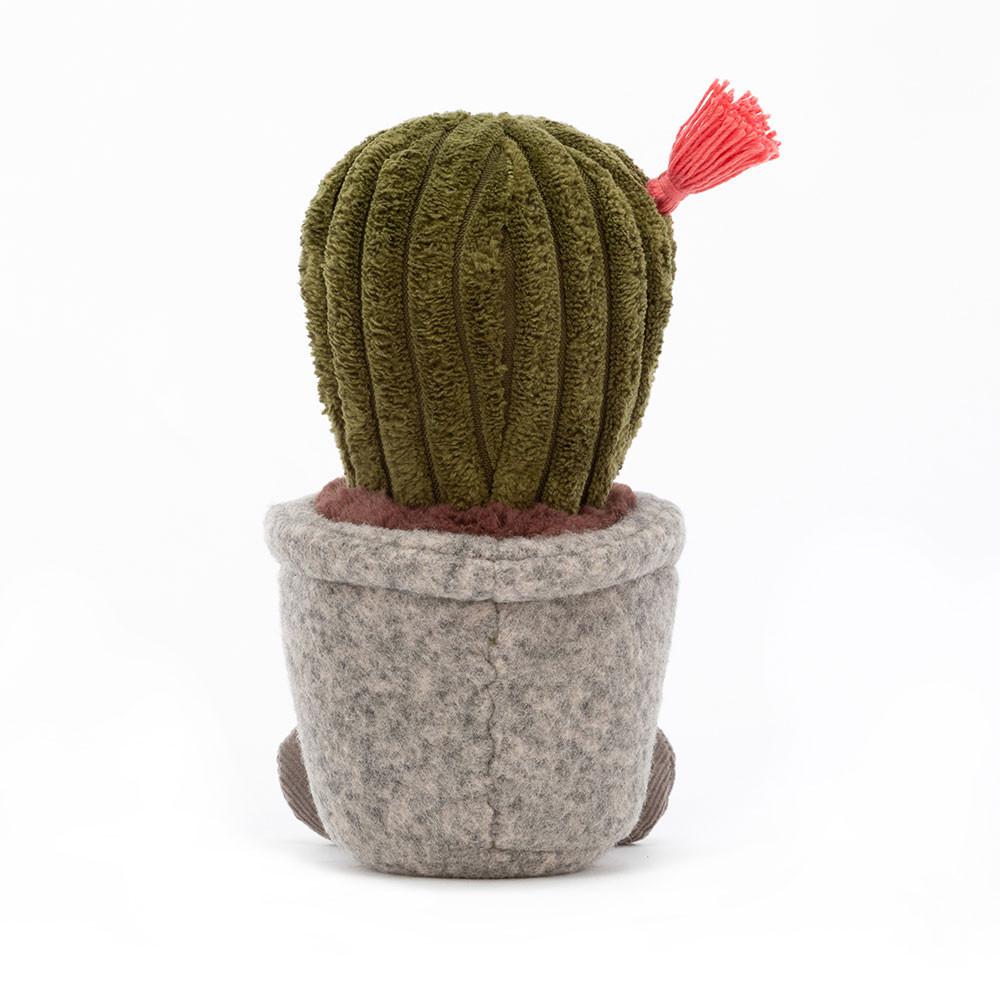 Plantes Jellycat Peluche Amuseables Silly Succulent Barrel Cactus,19cm x 7cm x 7cm Vert | 35214-JMDH
