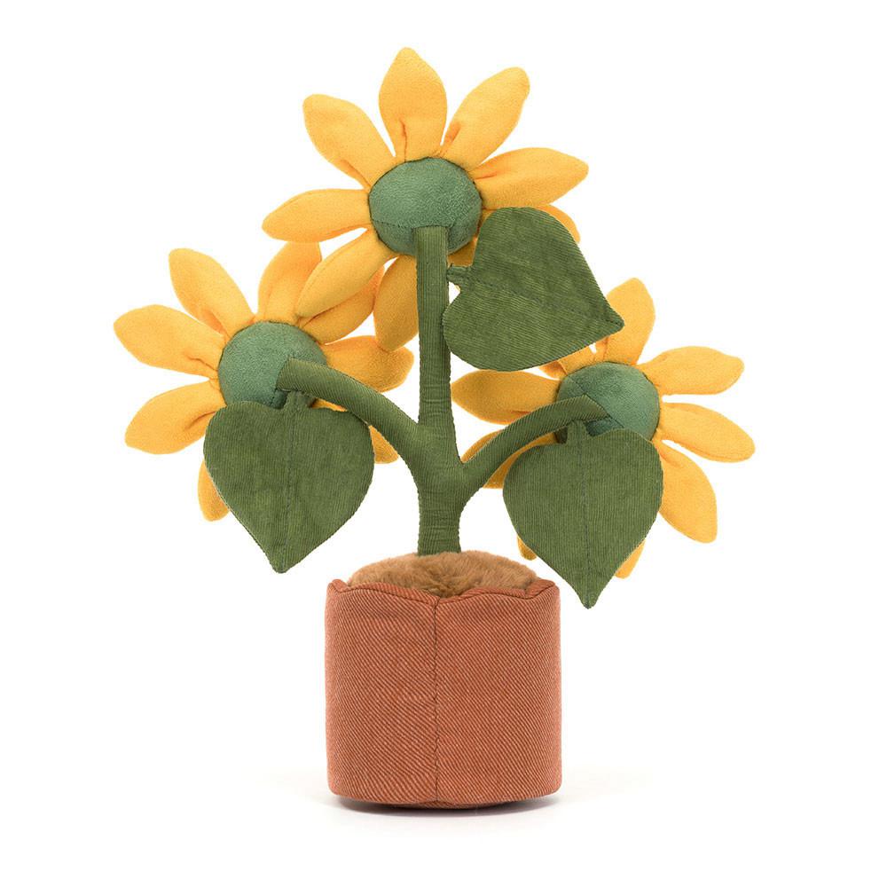 Plantes Jellycat Peluche Amuseables Sunflower,35cm x 11cm x 11cm Jaune | 03562-NHCA