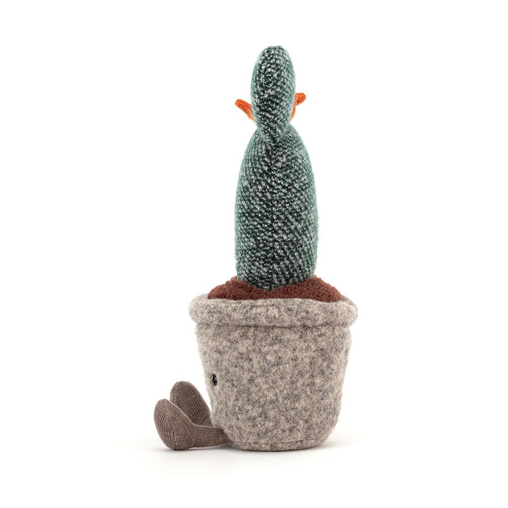 Plantes Jellycat Peluche Silly Succulent Prickly Pear Cactus,24cm x 7cm x 6cm Vert | 49206-JPOC