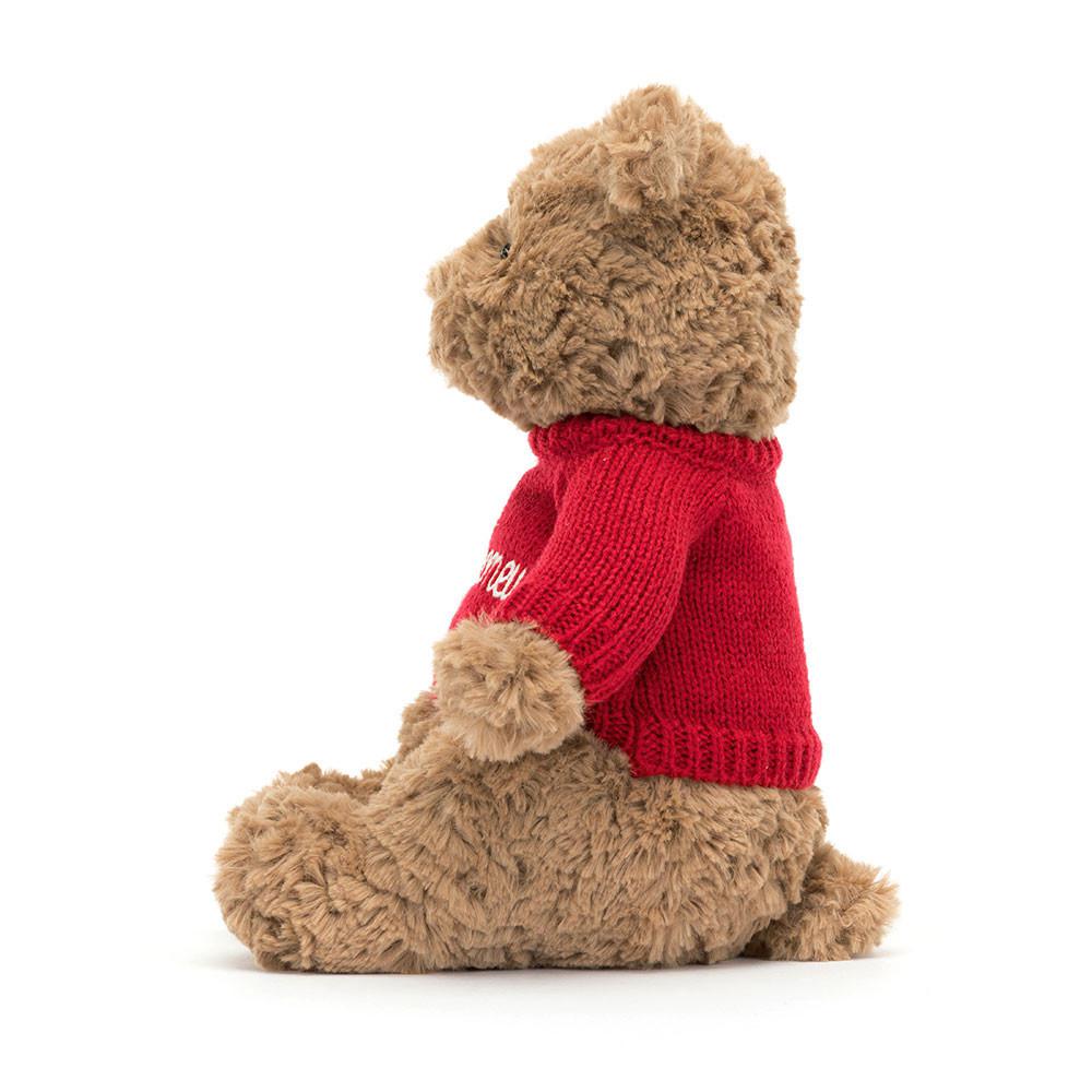 Pulls Jellycat Bartholomew Bear,26cm x 12cm x 8cm Marron | 35892-HZQI