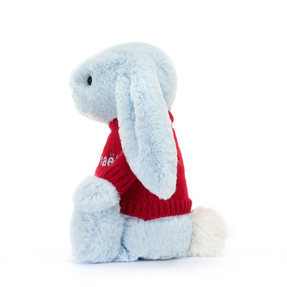 Pulls Jellycat Bashful Bunny,31cm x 12cm x 9cm Bleu | 35916-WRBM