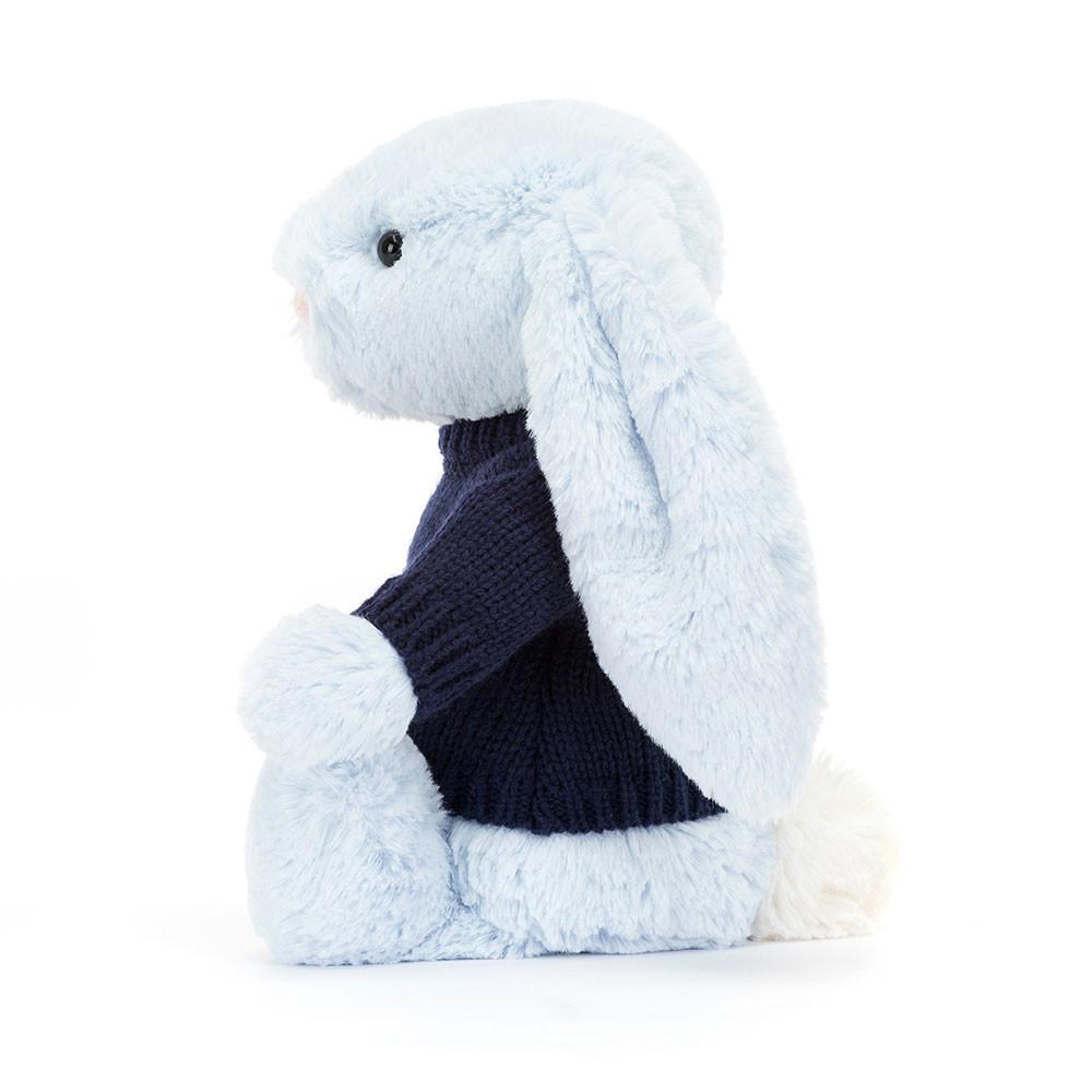 Pulls Jellycat Bashful Bunny,31cm x 12cm x 9cm Bleu | 97150-AKDV