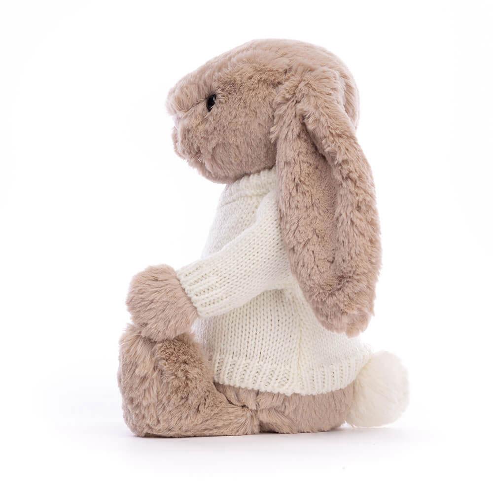 Pulls Jellycat Bashful Bunny with Cream,31cm x 12cm x 9cm Beige | 57024-LDMS