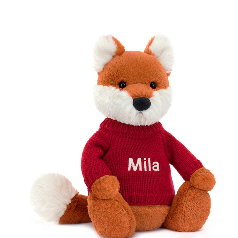 Pulls Jellycat Bashful Fox Cub,31cm x 12cm x 9cm Orange | 36294-ZVDB