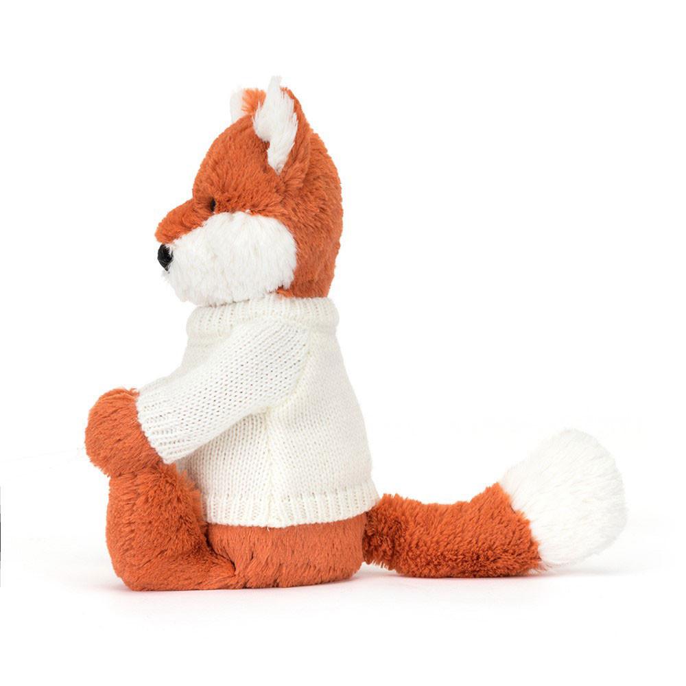 Pulls Jellycat Bashful Fox Cub with Cream,31cm x 12cm x 9cm Orange | 59168-UWRD