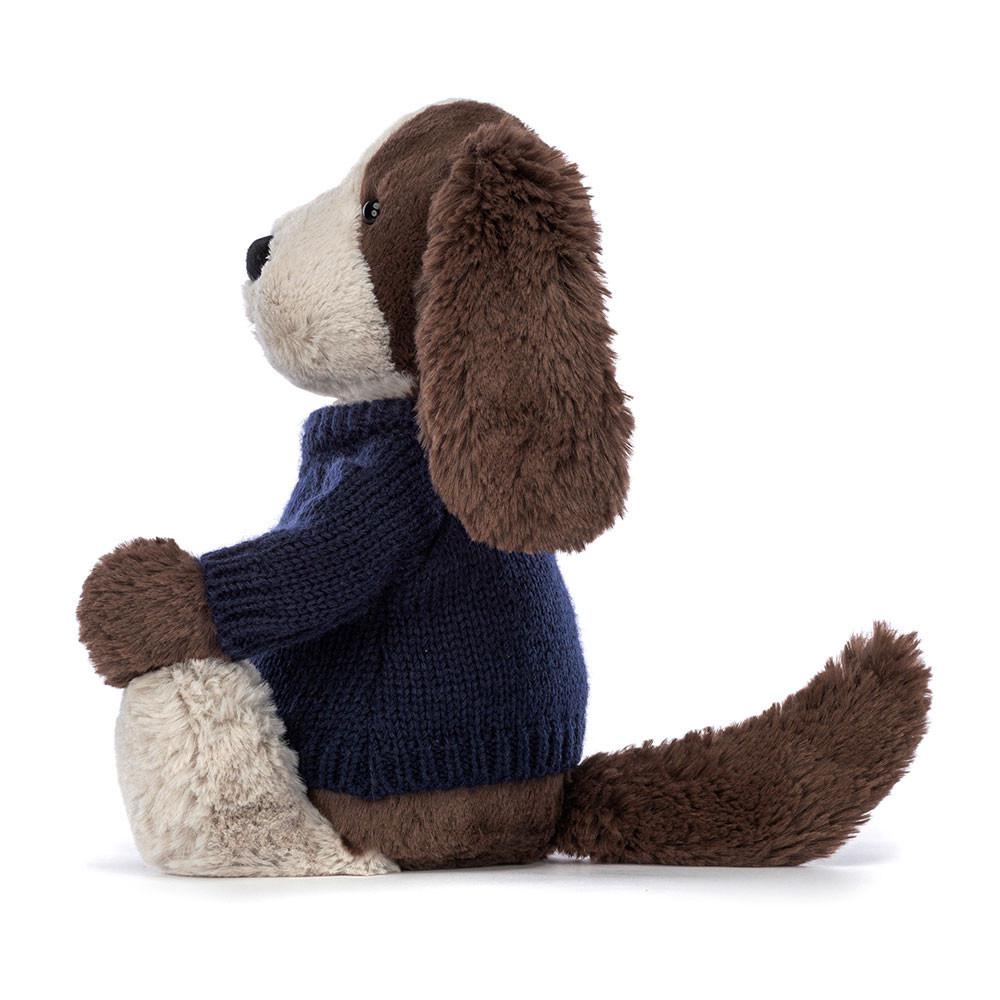 Pulls Jellycat Bashful Fudge Puppy,31cm x 12cm x 9cm Marron | 67410-ZJXA