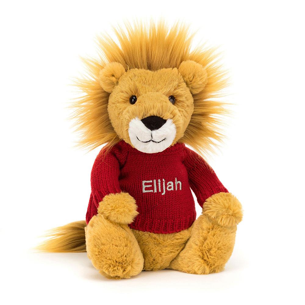 Pulls Jellycat Bashful Lion,31cm x 12cm x 9cm Jaune | 60794-JXKI
