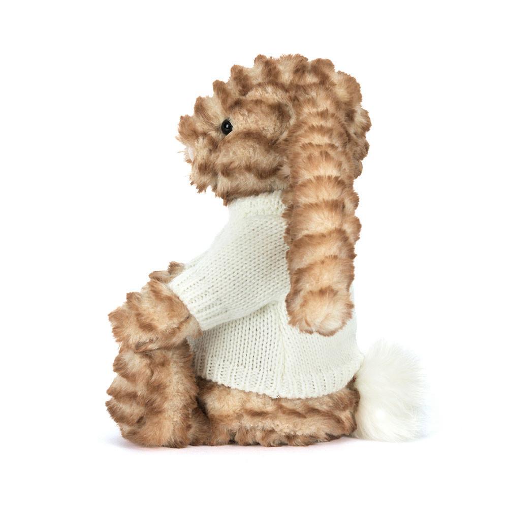 Pulls Jellycat Bashful Luxe Bunny Juniper with Cream,31cm x 12cm x 9cm Marron | 72195-UZDA