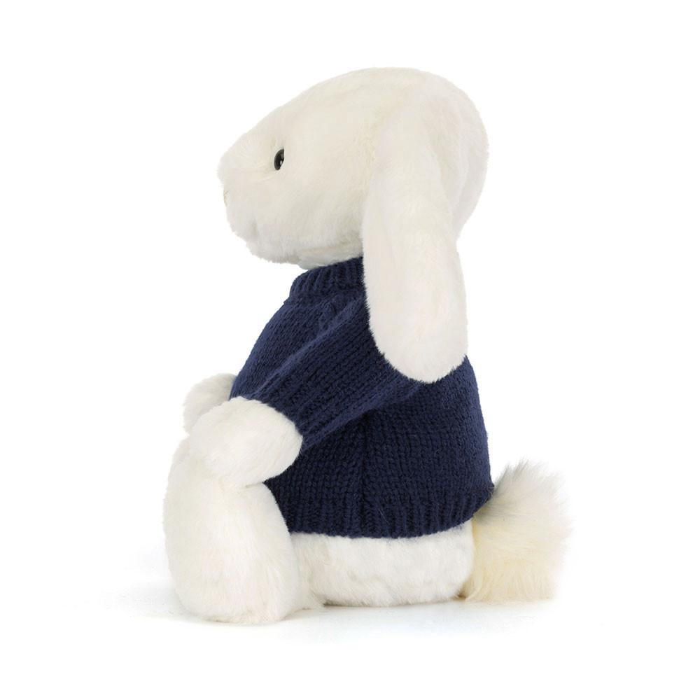 Pulls Jellycat Bashful Luxe Bunny Luna,31cm x 12cm x 9cm Blanche | 27581-HUXC