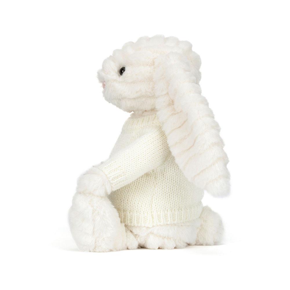 Pulls Jellycat Bashful Luxe Bunny Nimbus with Cream,31cm x 12cm x 9cm Blanche | 16392-QHID
