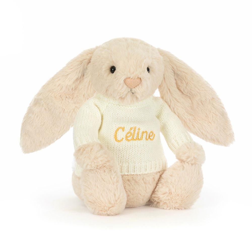 Pulls Jellycat Bashful Luxe Bunny Willow with Cream,31cm x 12cm x 9cm Beige | 56138-UYRI