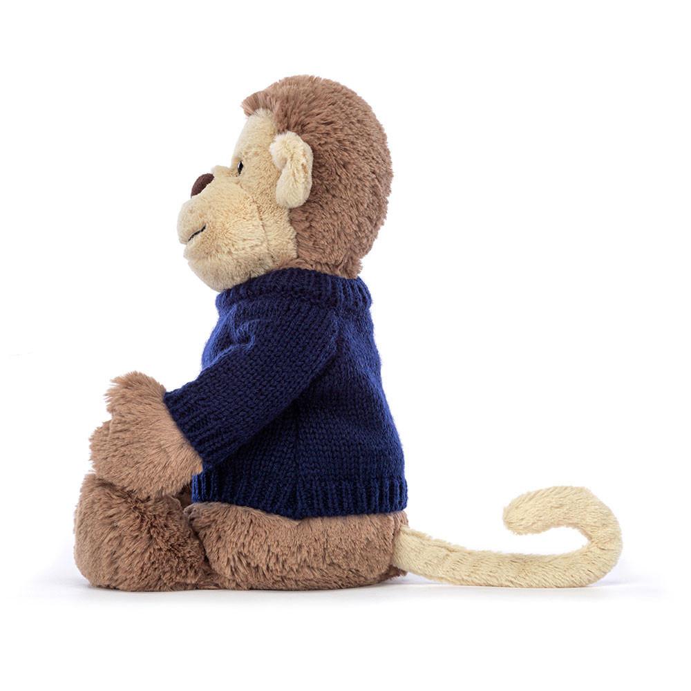 Pulls Jellycat Bashful Monkey,31cm x 12cm x 9cm Marron | 02349-MCQV
