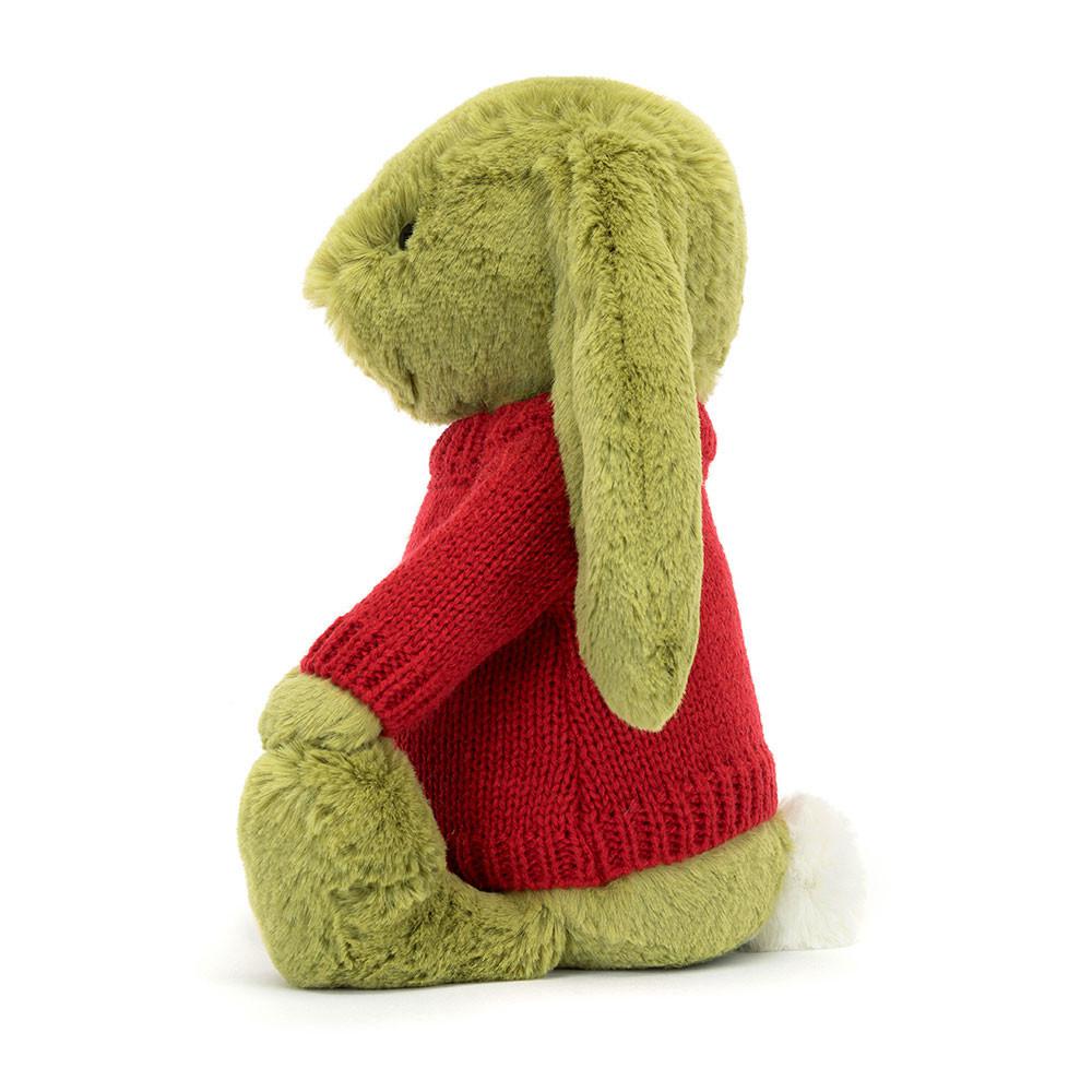 Pulls Jellycat Bashful Moss Bunny,31cm x 12cm x 9cm Vert | 31690-VERX