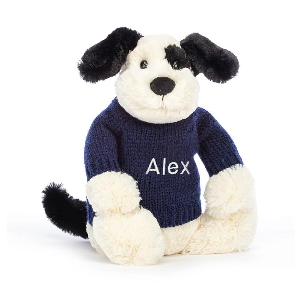 Pulls Jellycat Bashful Puppy,31cm x 12cm x 9cm Blanche | 18904-YSZV
