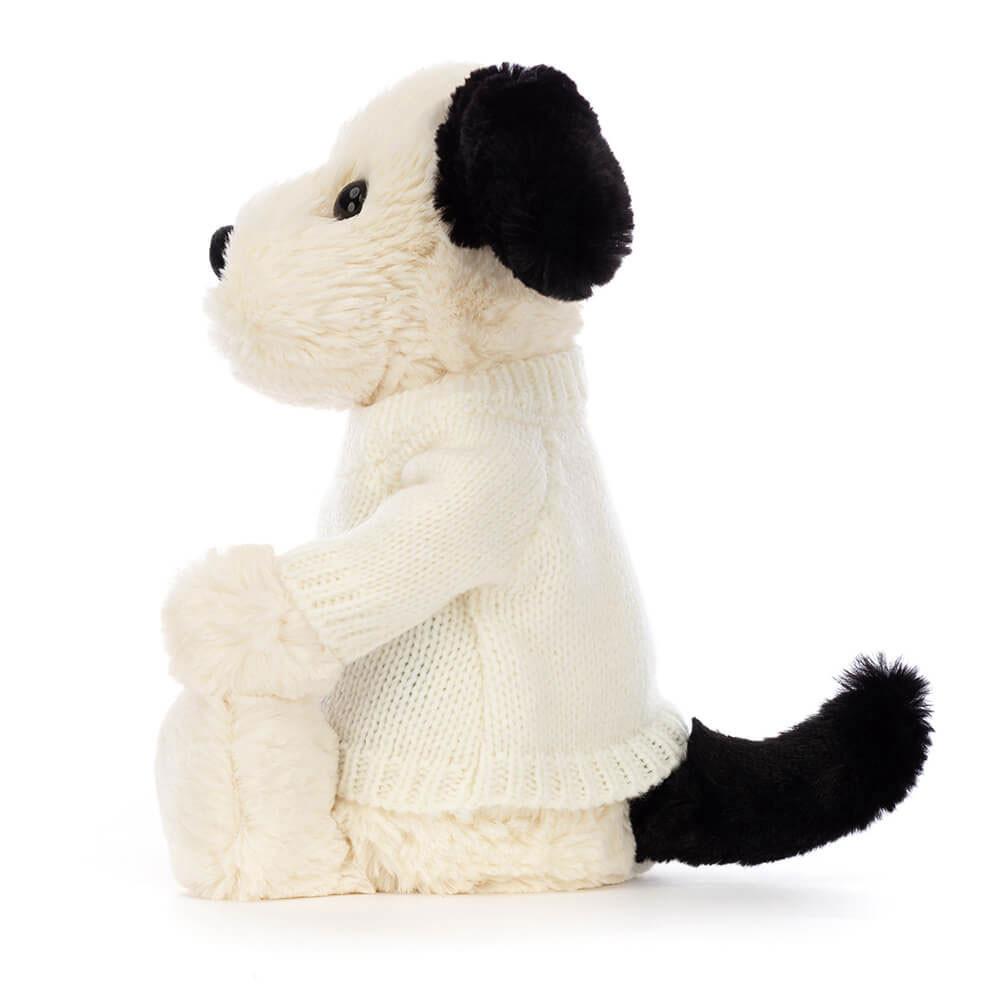 Pulls Jellycat Bashful Puppy with Cream,31cm x 12cm x 9cm Blanche | 15287-KWTB